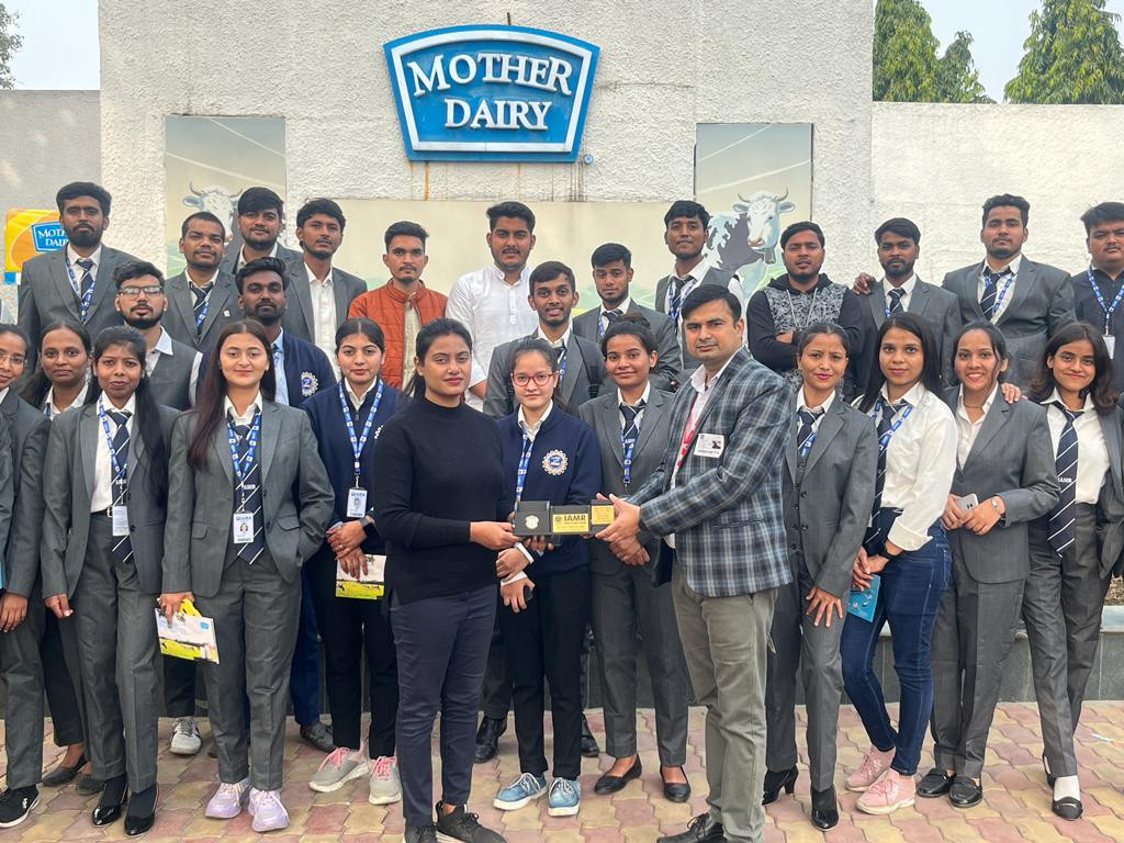 Industrial visit to Mother Dairy, New Delhi